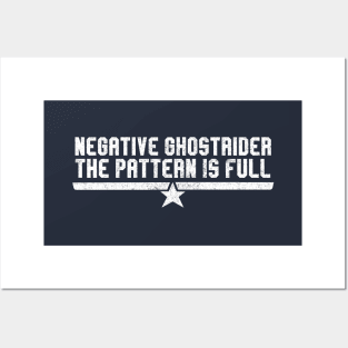 Negative Ghostrider the Pattern is Full Posters and Art